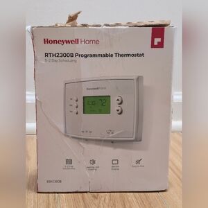 Honeywell Programmable Digital Thermostat Heating & Cooling RTH2300B Backlit